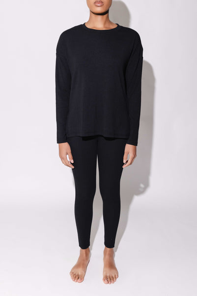 トップス langelique set Signature Ribbed: Long Sleeve Tunic & Legging Set – Fancy