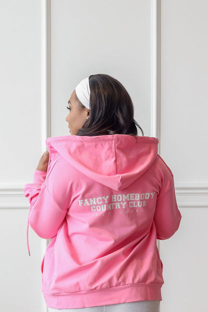 Country Club Zipped Hoodie