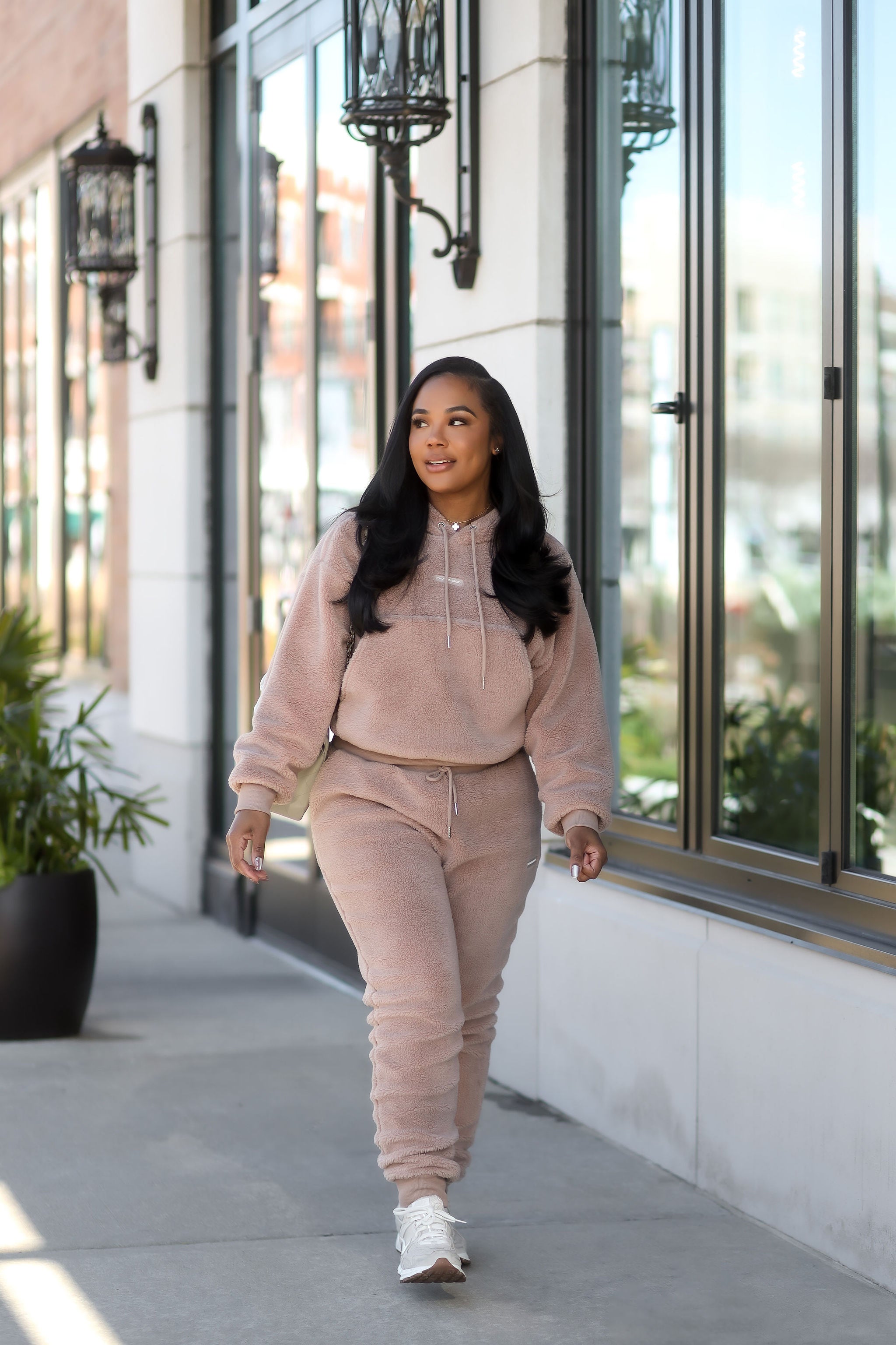 Cozy Sherpa Hoodie & Jogger Set – Fancy Homebody