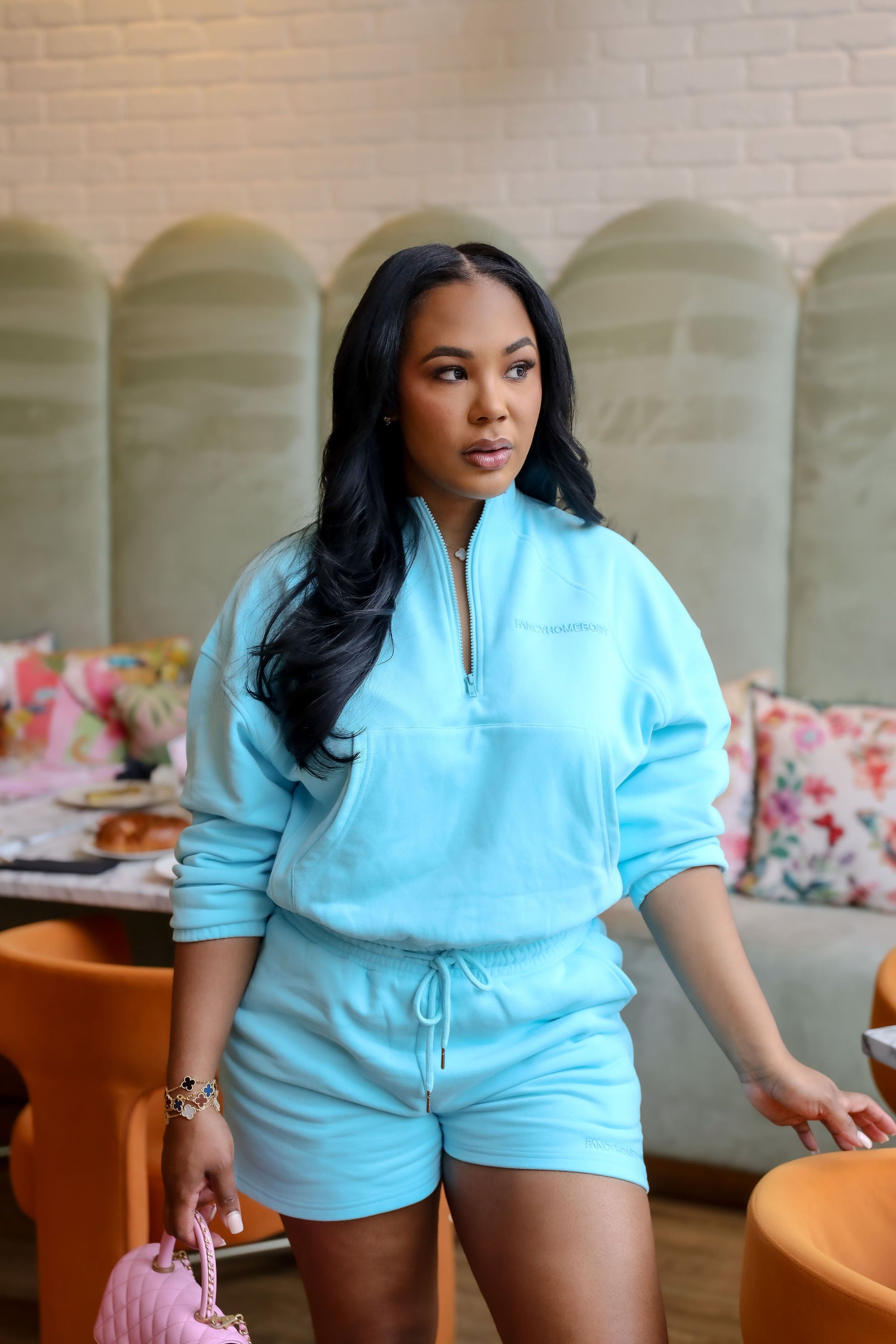 Essential Sweats Half Zip Pullover – Fancy Homebody