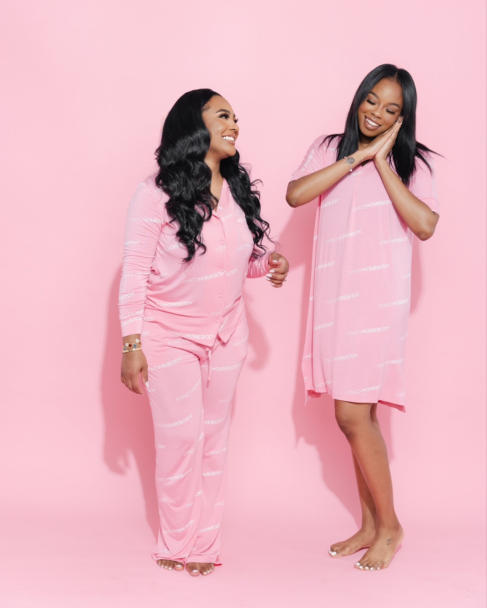 LogoLuxe Night Gown – Fancy Homebody