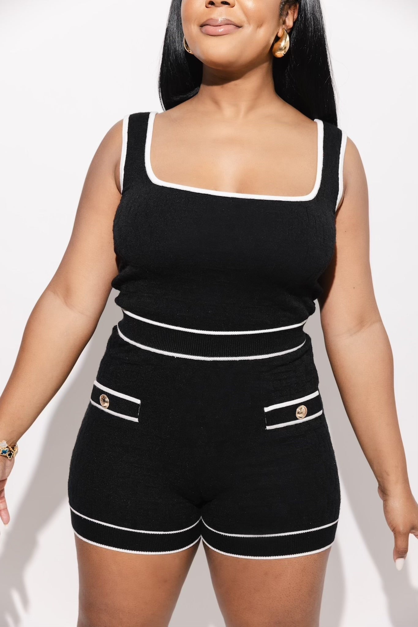 FHB Jacquard Knit Shorts – Fancy Homebody