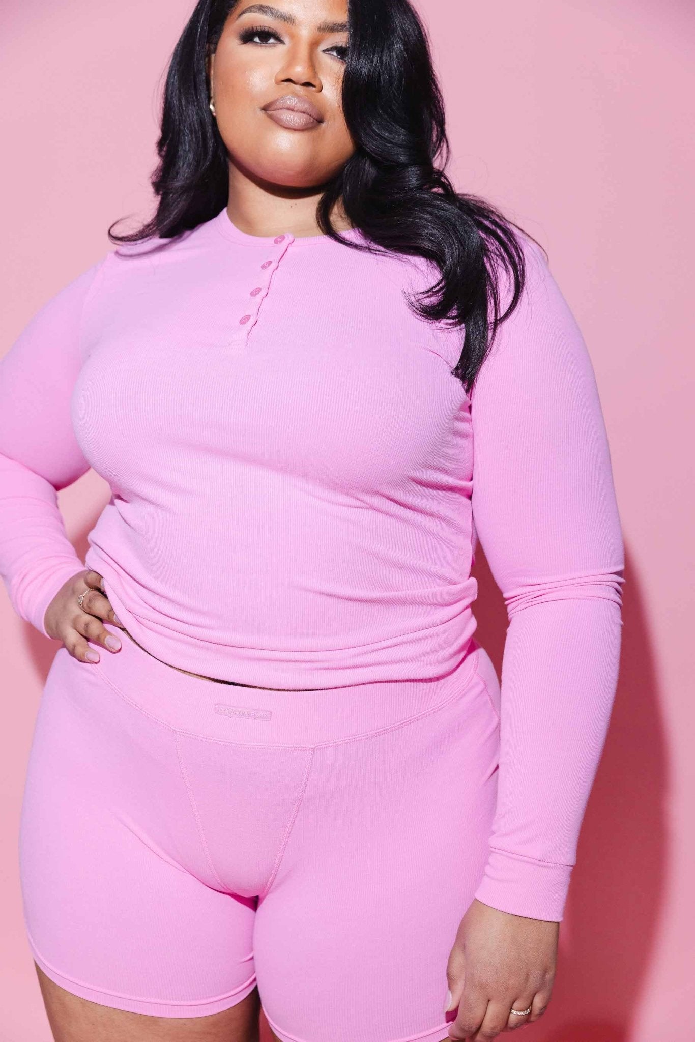 SOFT RIBBED Long Sleeve Henley – Fancy Homebody